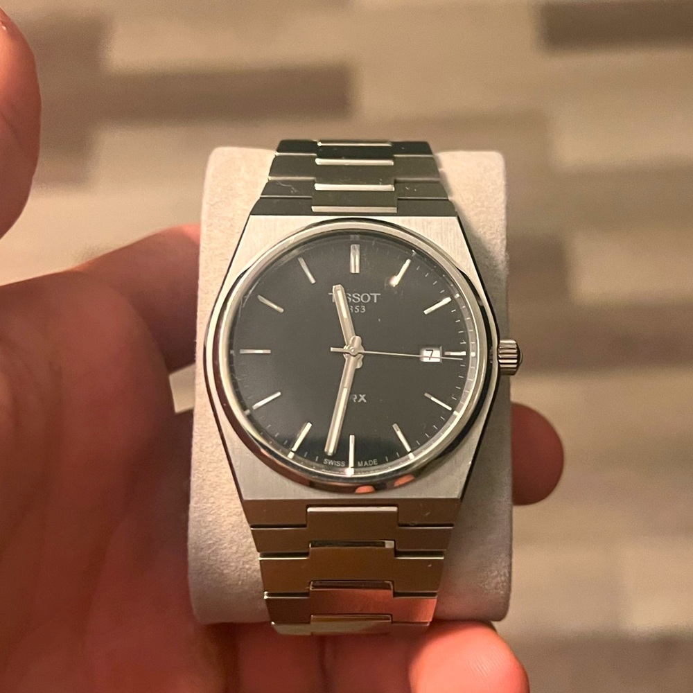 Tissot prx all chrome watch